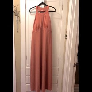 Prana Calexico Maxi Dress - XL - Terra Cotta / Coral / Peach NEW W/ TAGS